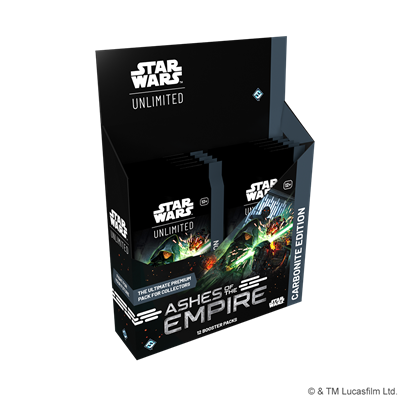 Star Wars Unlimited - Ashes of the Empire Carbonite Booster Display