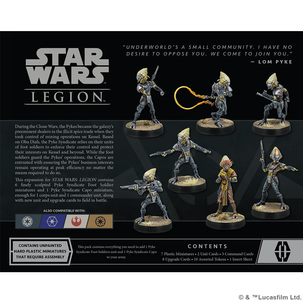 Star Wars - Legion - Pyke Syndicate Foot Soldiers