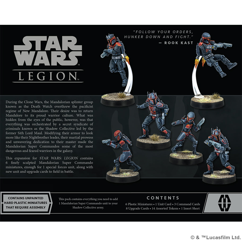 Star Wars - Legion - Mandalorian Super Commandos