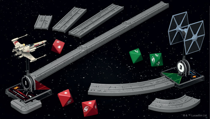 Star Wars X-Wing: 2nd Edition - Deluxe Movement Tools and Range Ruler