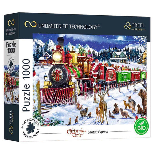 Puzzle: Santa's Express 1000 Piece (Trefl Prime)