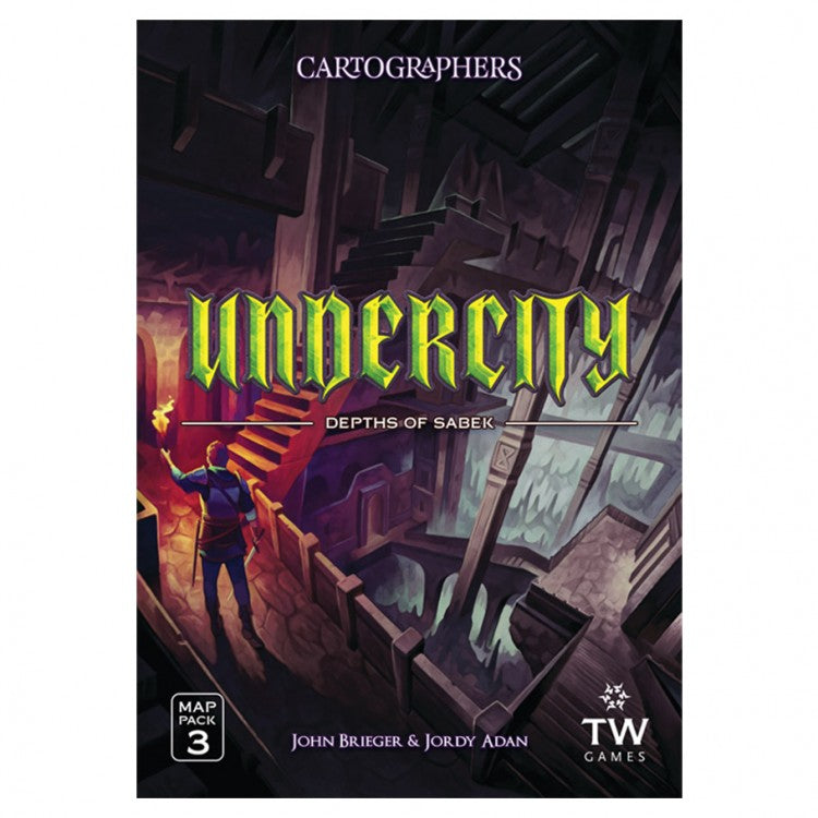 Cartographers Heroes - Map Pack 3 - Undercity