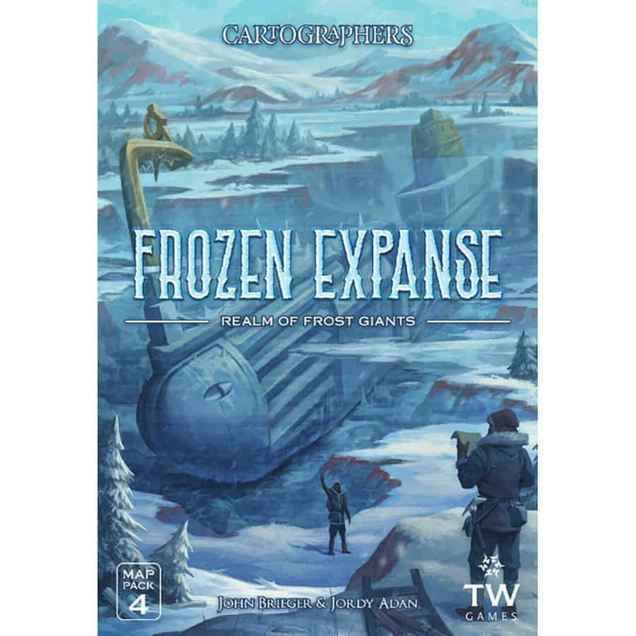 Cartographers Heroes - Map Pack 4 - Frozen Expanse