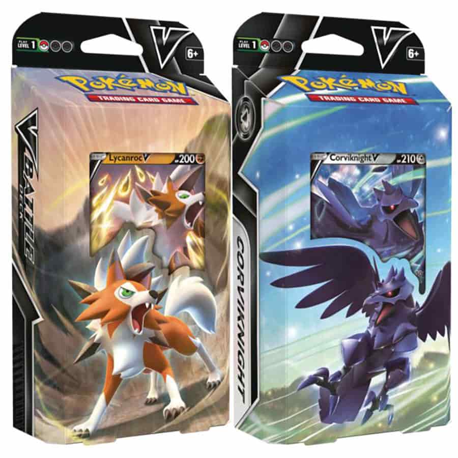 Pokemon TCG - V Battle Decks - Lycanroc V or Corviknight V