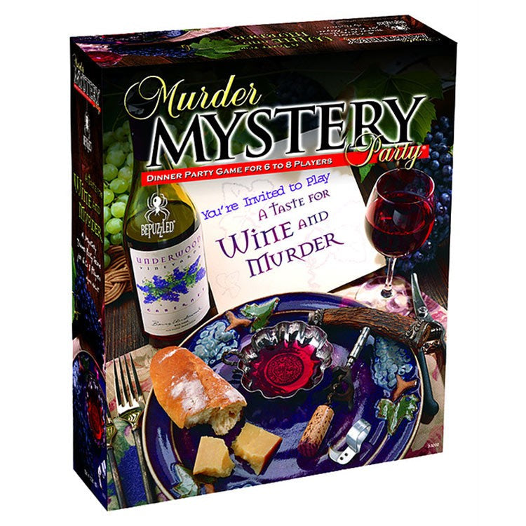 Murder Mystery Party - A Taste for Wine and Murder