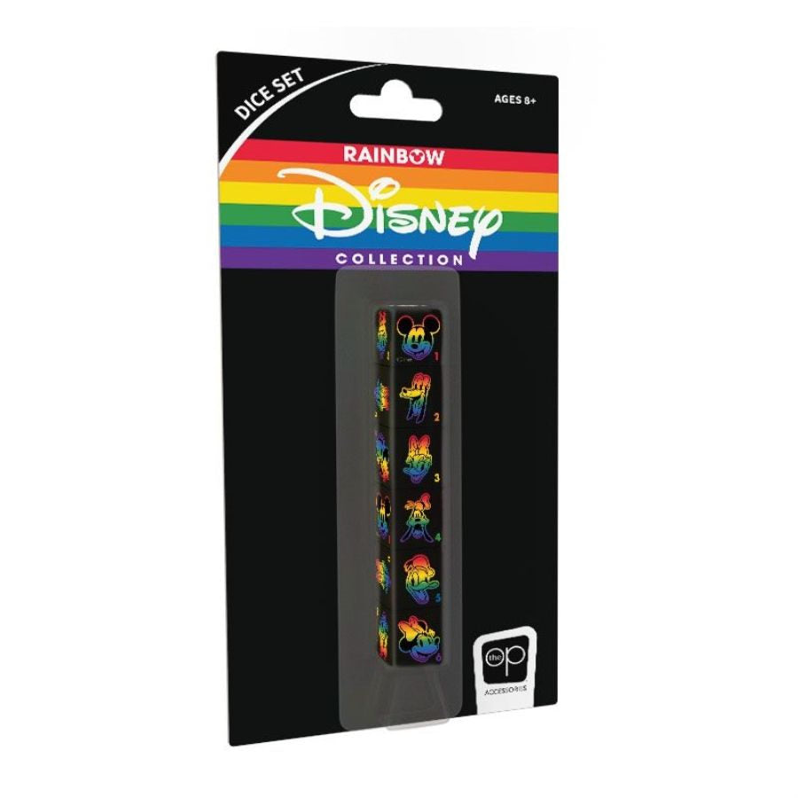Disney Pride D6 Dice Set (6)