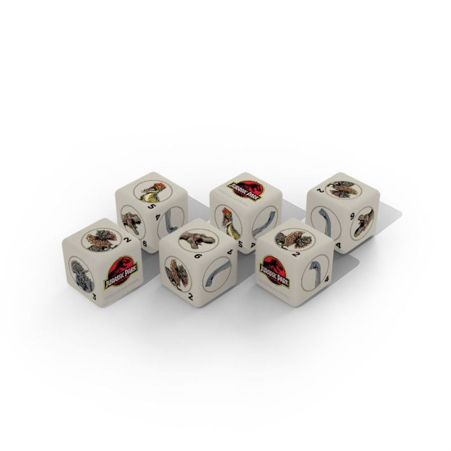 Jurassic Park D6 Dice Set (6)