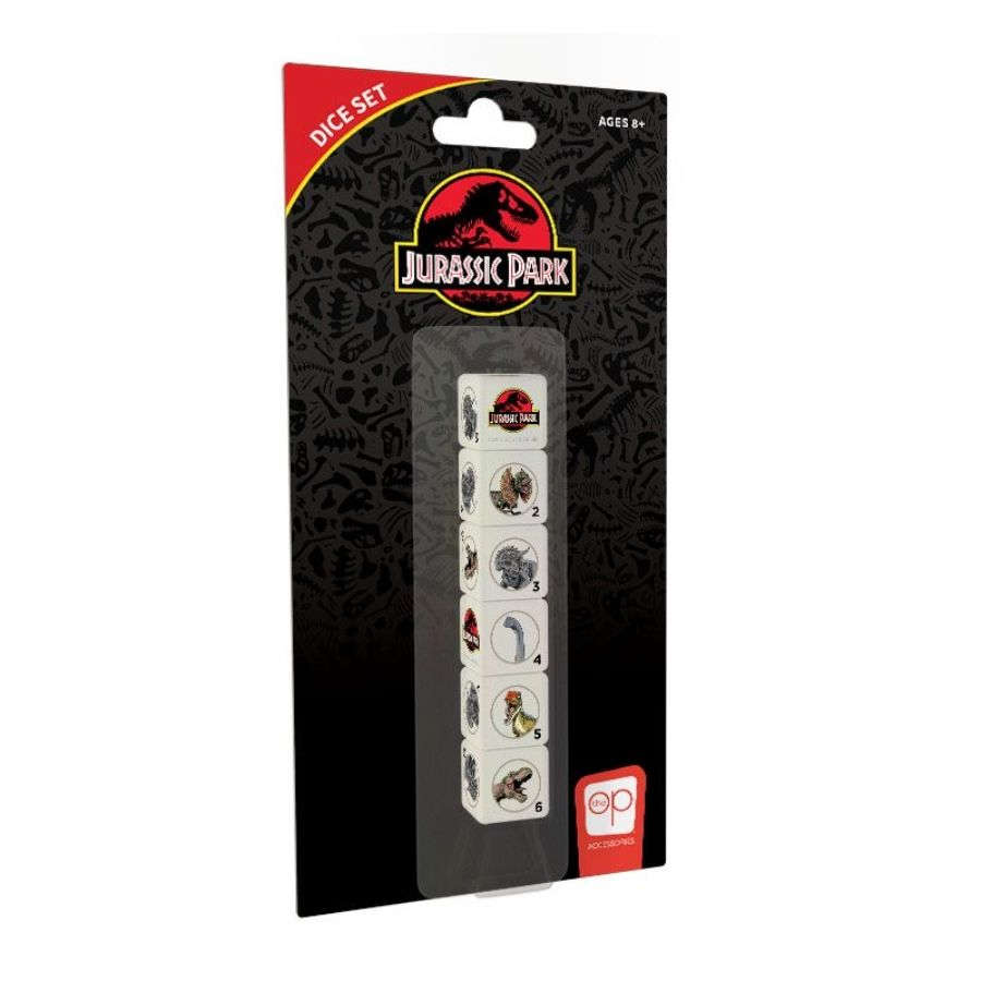 Jurassic Park D6 Dice Set (6)
