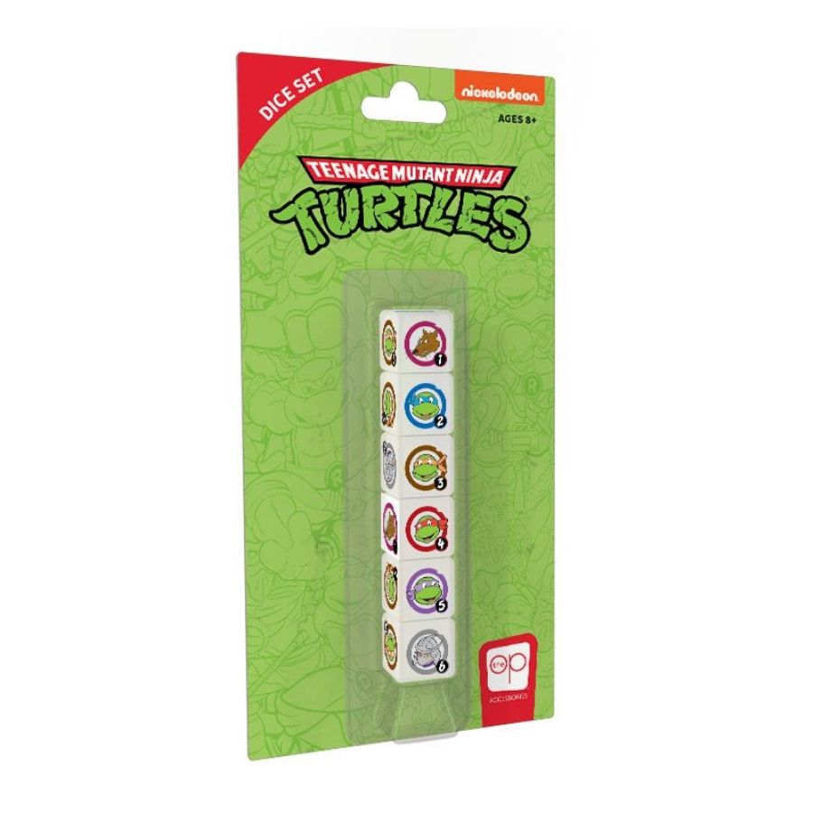 Teenage Mutant Ninja Turtles D6 Dice Set (6)