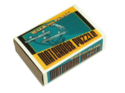 Matchbox Puzzle Display - 75 Misc. Matchbox Puzzles
