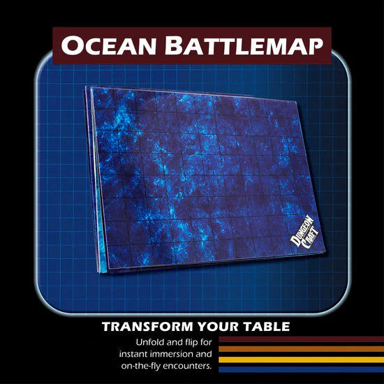 Dungeon Craft - Battle Map - Ocean