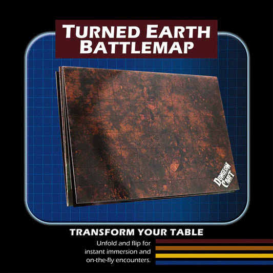 Dungeon Craft - Battle Map - Turned Earth