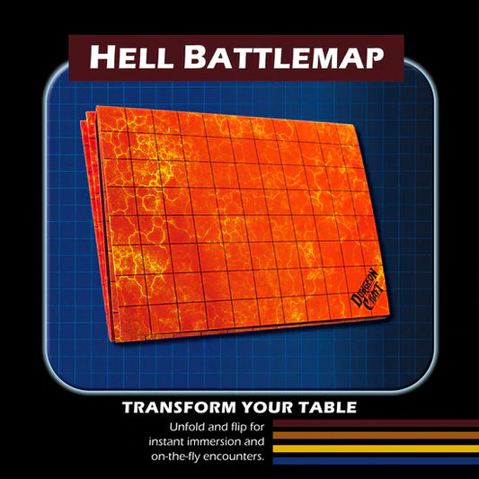 Dungeon Craft - Battle Map - Hell