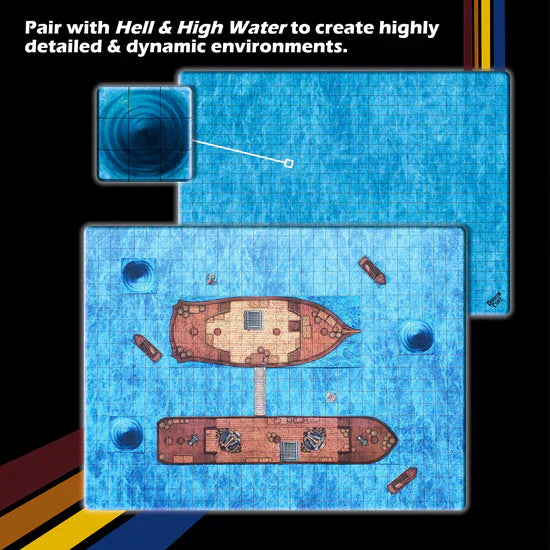 Dungeon Craft - Battle Map - Ocean