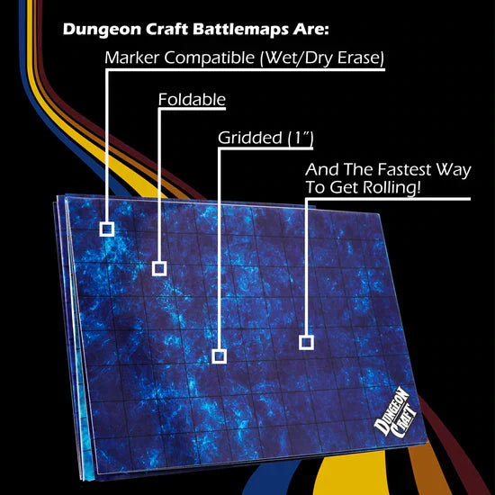 Dungeon Craft - Battle Map - Ocean