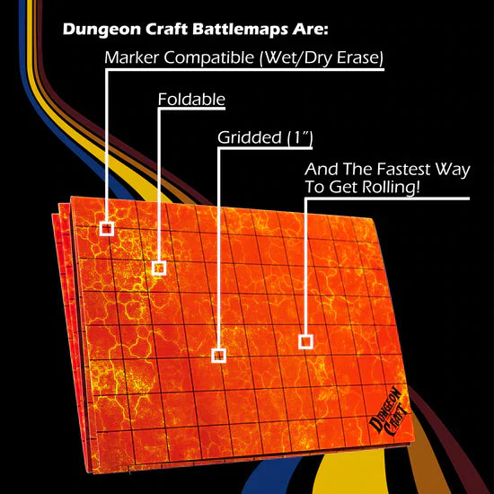 Dungeon Craft - Battle Map - Hell