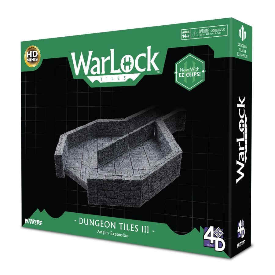 Warlock Tiles - Dungeon Tiles 3 - Angles Expansion