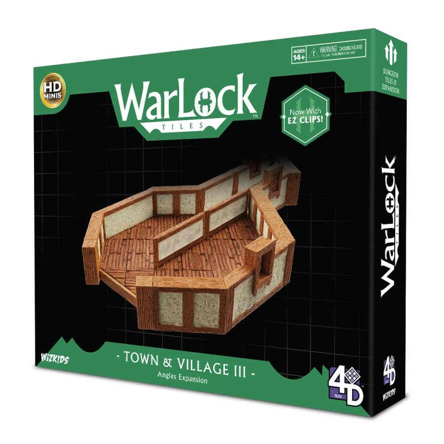 Warlock Tiles - Town and Village 3 - Angles Expansion