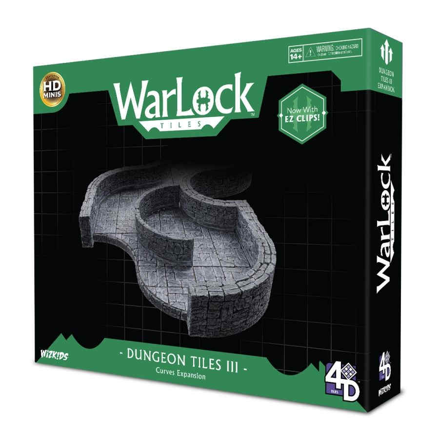 Warlock Tiles - Dungeon Tiles III - Curves Expansion