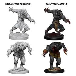 Dungeons and Dragons: Nolzur's Marvelous Unpainted Miniatures - Werewolves