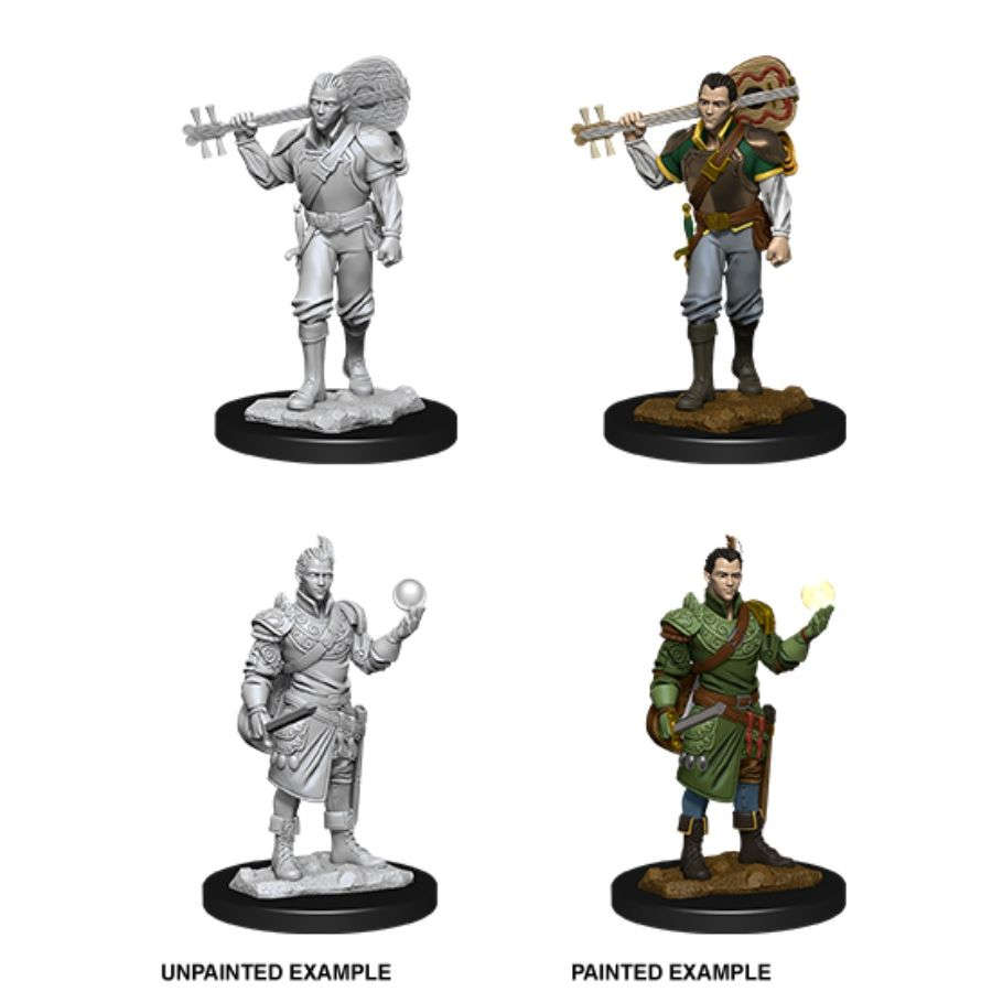Dungeons & Dragons: Nolzur's Marvelous Unpainted Miniatures - W12 Male Half-Elf Bard
