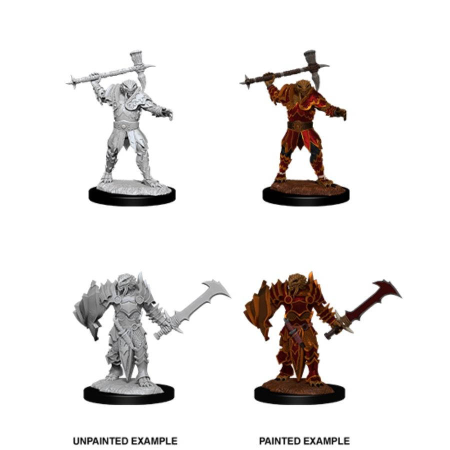 Dungeons & Dragons: Nolzur's Marvelous Unpainted Miniatures - W12 Male Dragonborn Paladin