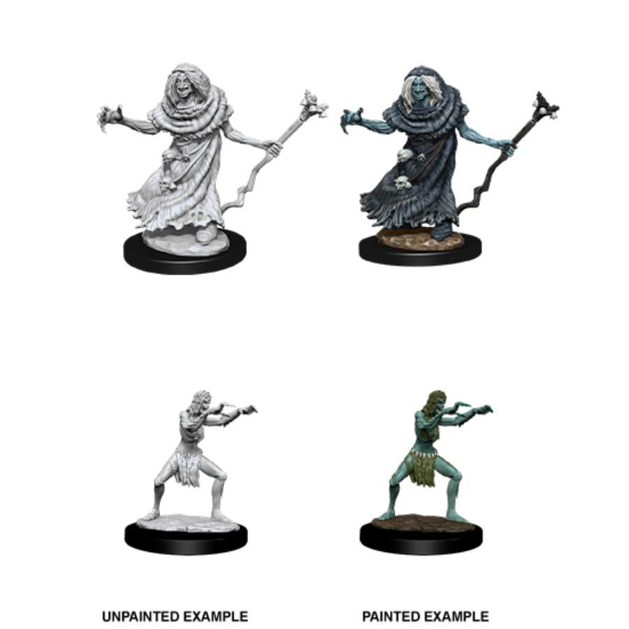 Dungeons & Dragons: Nolzur's Marvelous Unpainted Miniatures - W12 Sea Hag & Bheur Hag