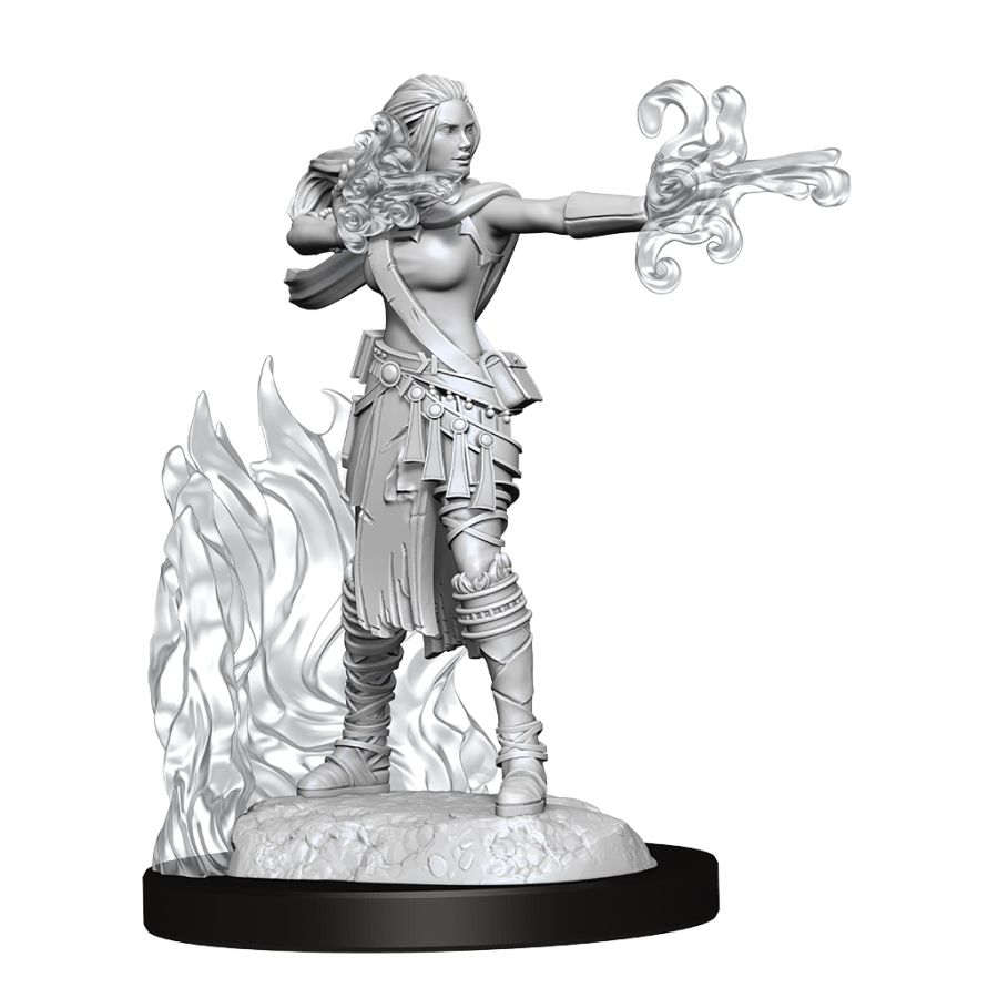 DUNGEONS AND DRAGONS NOLZUR'S MARVELOUS MINIATURES: W13 FEMALE MULTICLASS WARLOCK-SORCERER