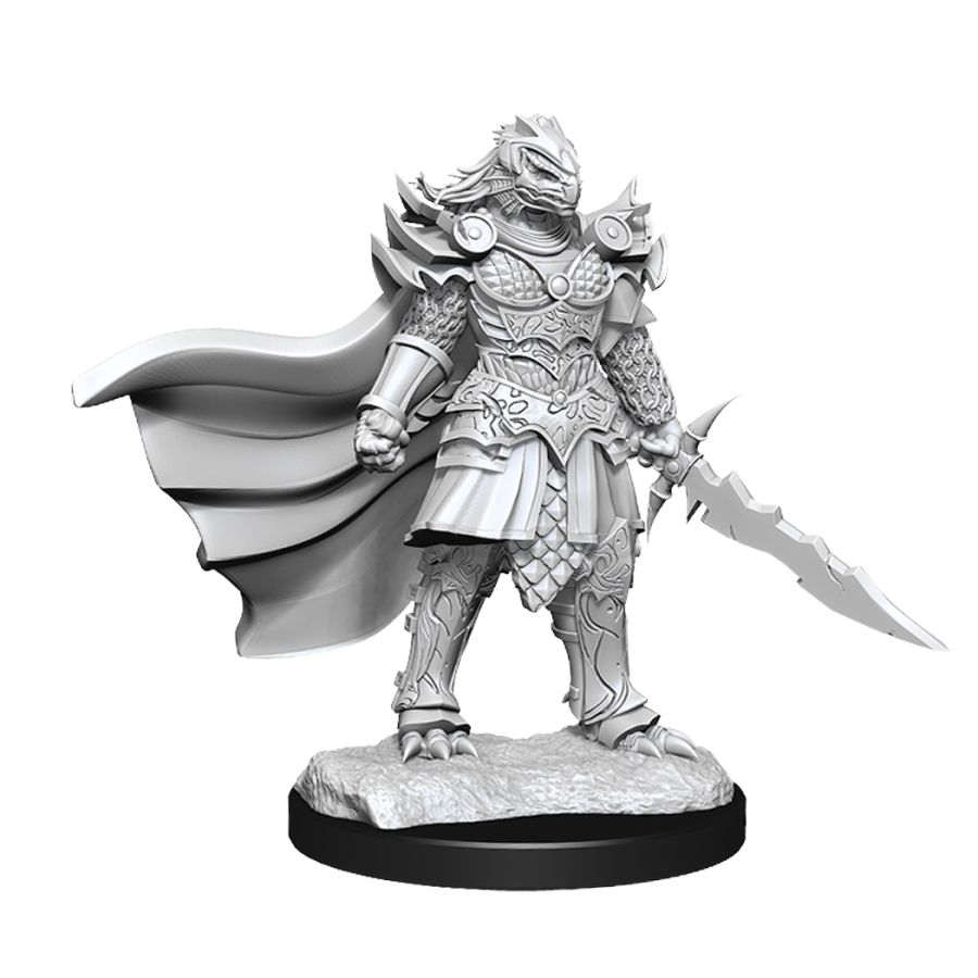 Dungeons & Dragons: Nolzur's Marvelous Unpainted Miniatures - W15 Female Dragonborn Fighter