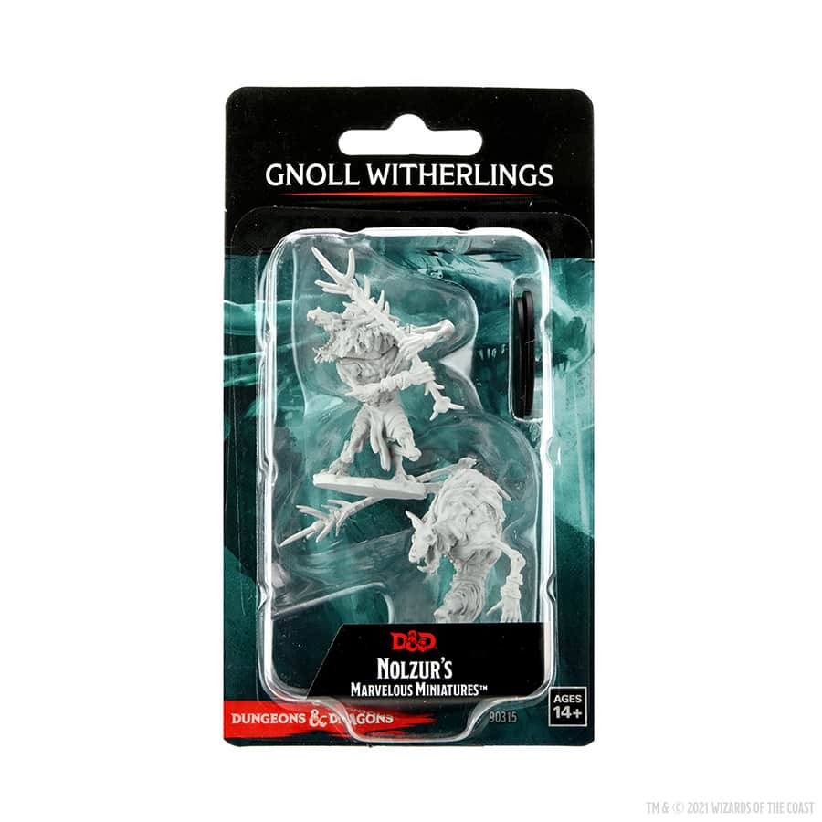 Dungeons And Dragons Nolzur'S Marvelous Miniatures: W15 Gnoll Witherlings