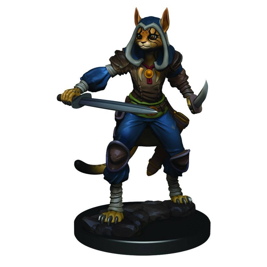 Dungeons & Dragons: Icons of the Realm Premium Figure (Wave 3) - Female Tabaxi Rogue