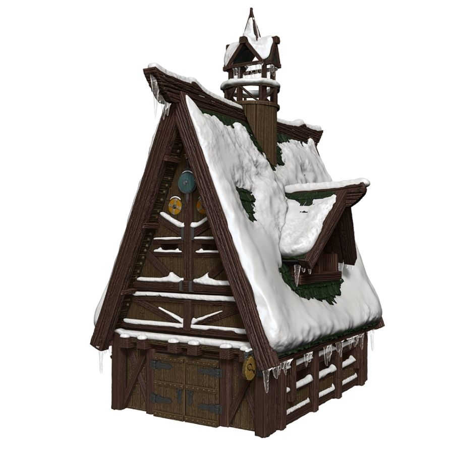 Dungeons and Dragons - Icons of the Realms - Icewind Dale Rime of the Frost Maiden Papercraft Set - Ten Towns