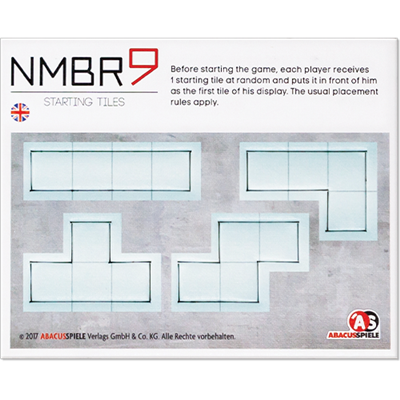 NMBR 9: Starting Tiles Mini Expansion