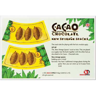 Cacao: New Storage Places Mini Expansion
